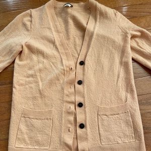 J. Crew Orange Merino Wool Sweater